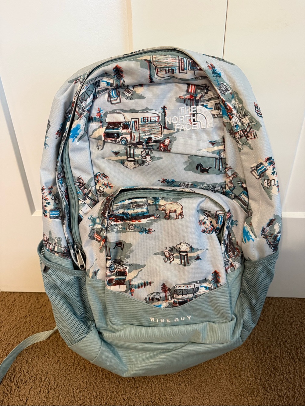 The North Face Camper Print Backpack